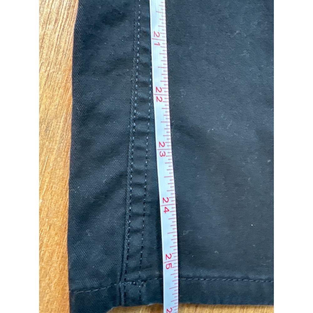 Michael Kors Parker Slim Fit Black Pants Mens 36/30 Cotton Blend Five Pocket - Picture 5 of 12